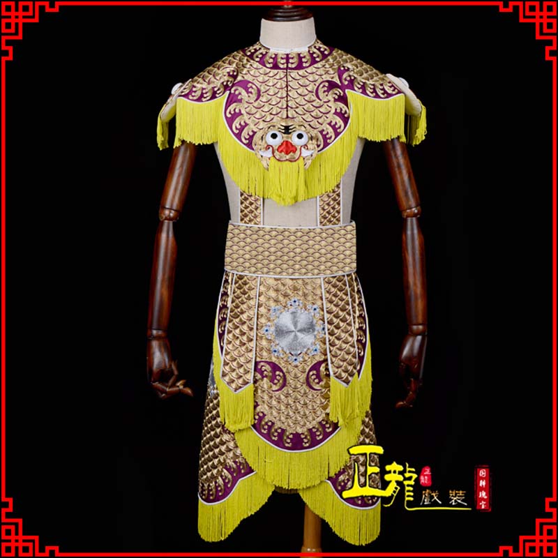 法库武将士兵云肩鱼鳞侉子